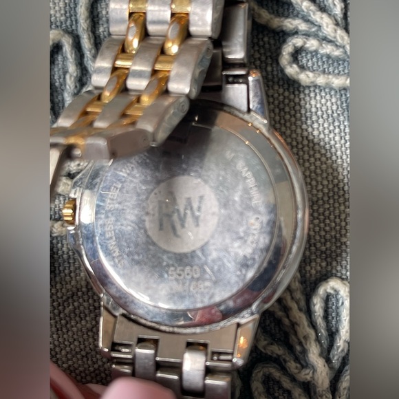 Raymond Weil 5560 Tango Collection Two Tone Men's Watch 36mm Sapphire Cr… - Picture 4 of 5